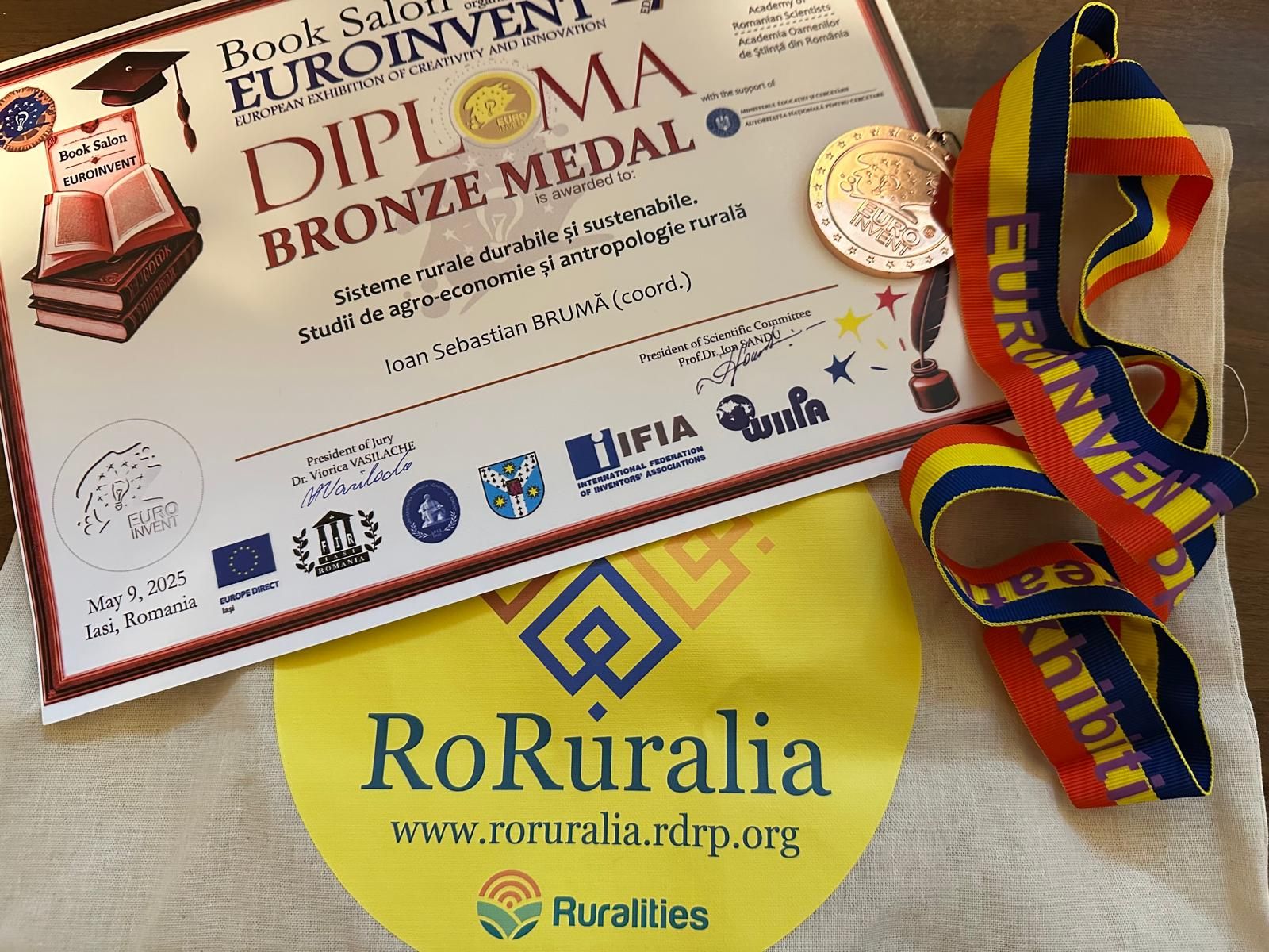 International Recognition for RURALITIES at EUROINVENT 2025